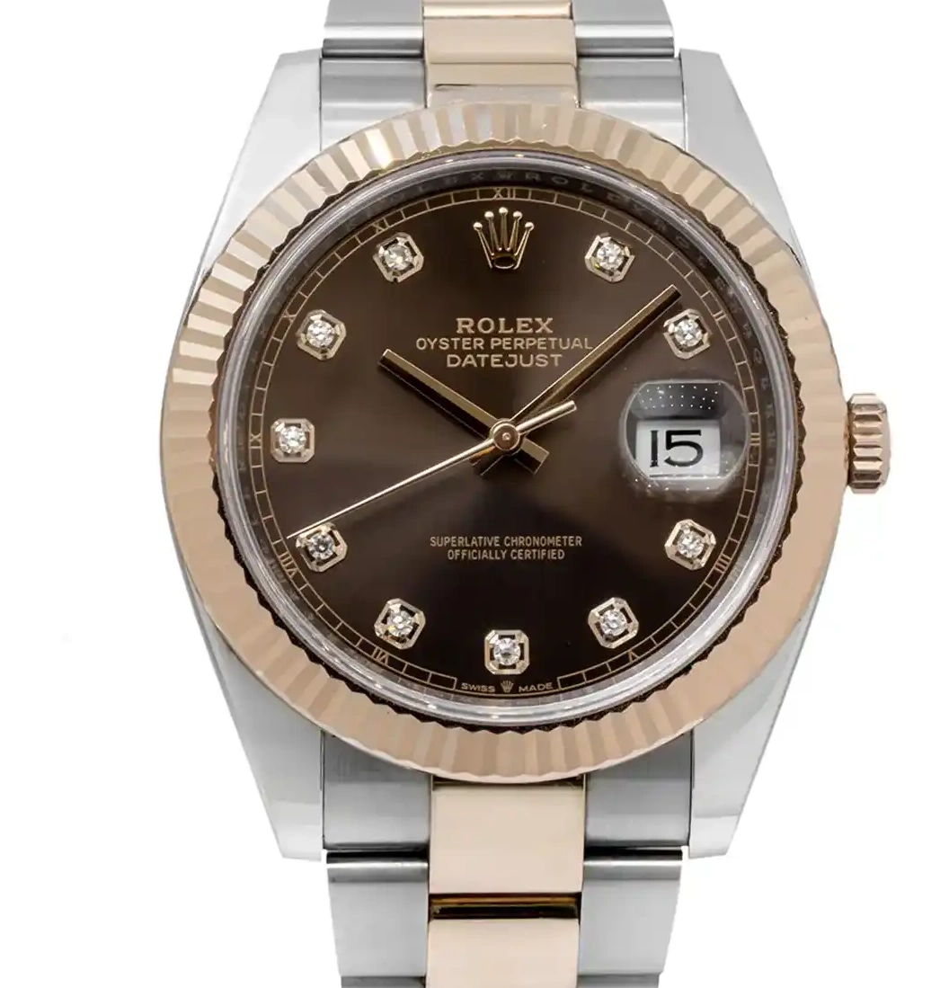 Prestigious Jewellers 126331 Steel Stainless Gold Rolex Datejust Rose & 0609